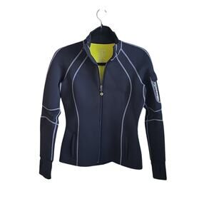 Zaggora Thermo Fit Workout Jacket - Hot Suit- Neoprene Womens Size Medium